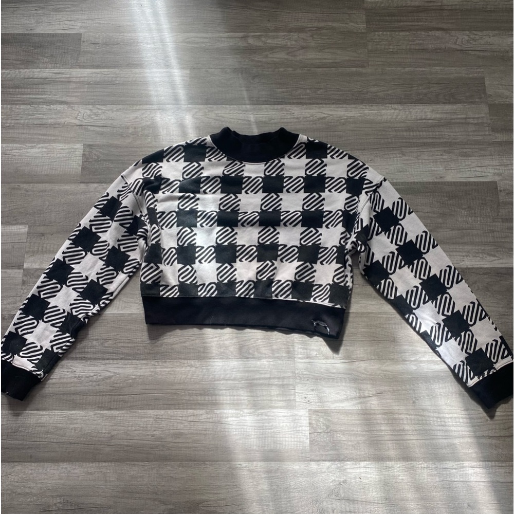 Justice cropped crewneck sweatshirt